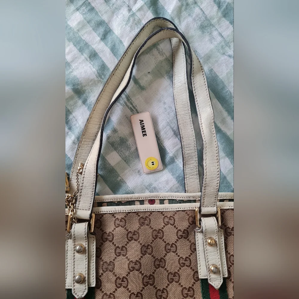 Gucci GG Canvas Sherryline tote bag - Picture 9 of 11